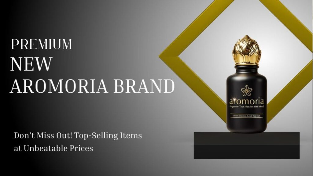 Harvest Gold And White Modern Premium Perfume Facebook Cover (2)